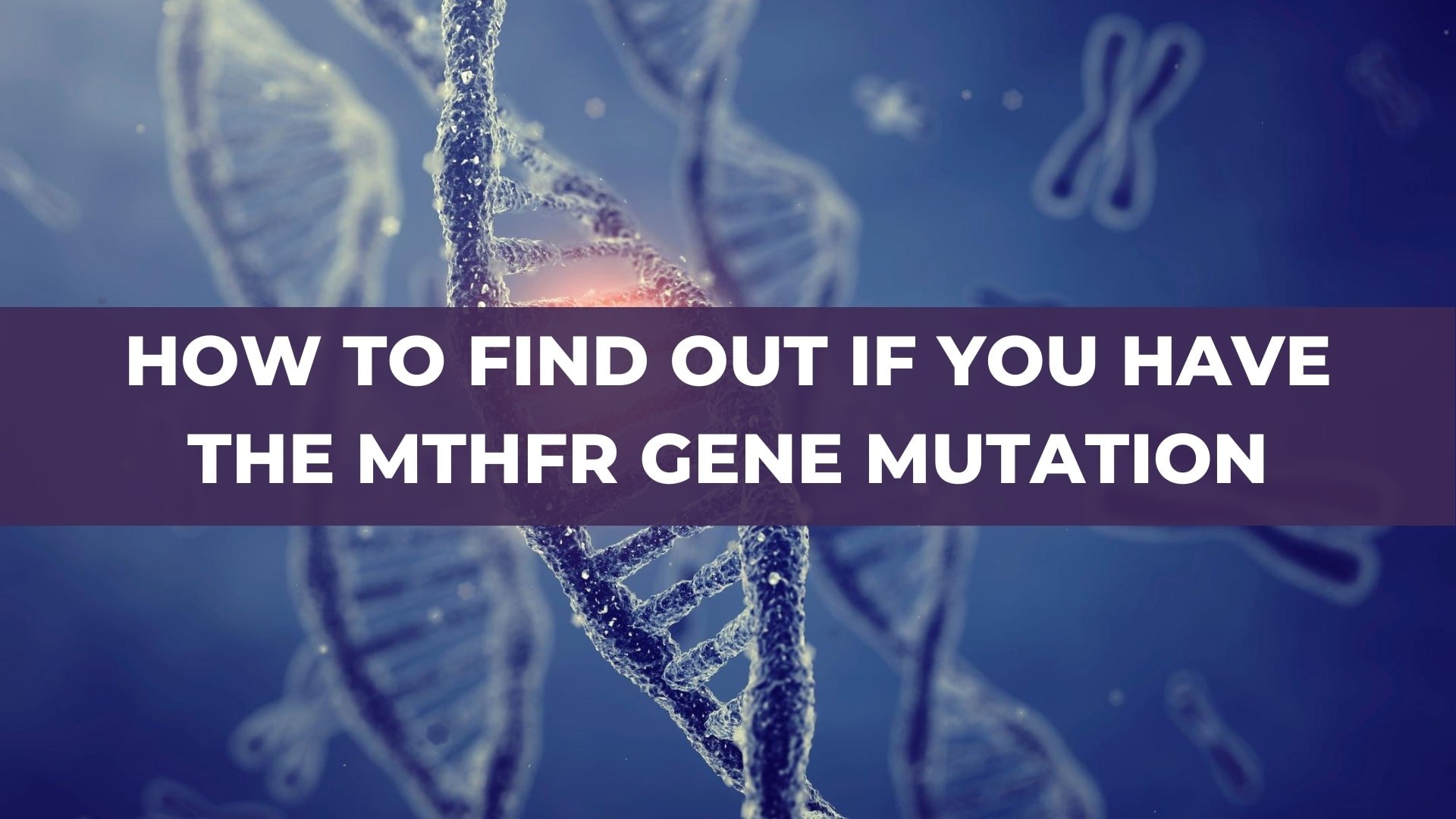 How to find out if you have the MTHFR gene mutation - MTHFR Support ...