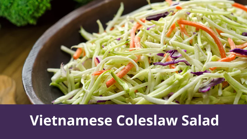 Vietnamese Coleslaw Salad