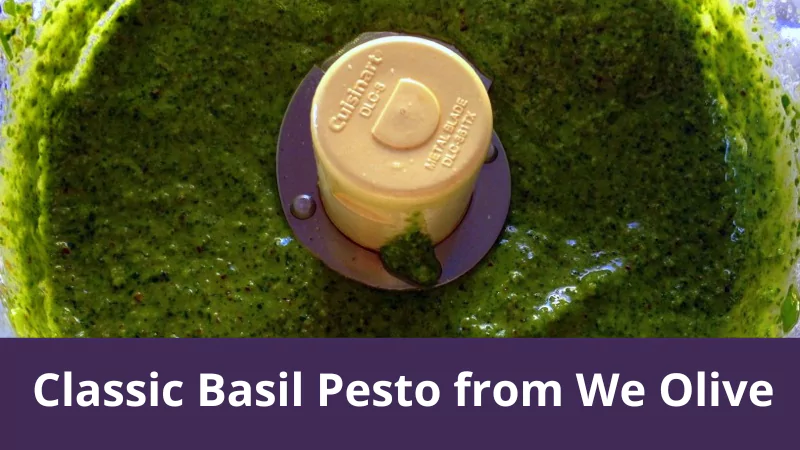 Classic Basil Pesto from We Olive