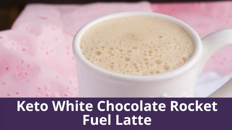 Keto White Chocolate Rocket Fuel Latte