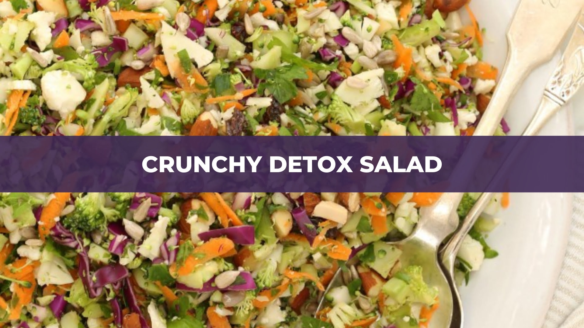 Crunchy Detox Salad - MTHFR Support Australia
